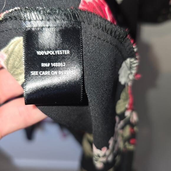 Torrid Floral Kimono Womens Size 2 2X 3/4 Sleeve Semi Sheer Fairycore - Picture 11 of 11